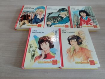 Lot de 5 livre divers "collection Spirale"(1)