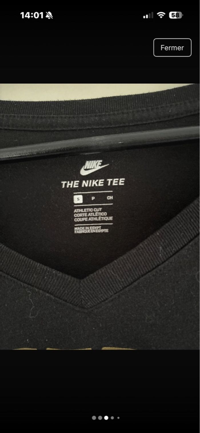 shirt Nike The Nike TeeTaille S Athletic Cut S / 36 / 8 • Très bon état - photo numéro 2