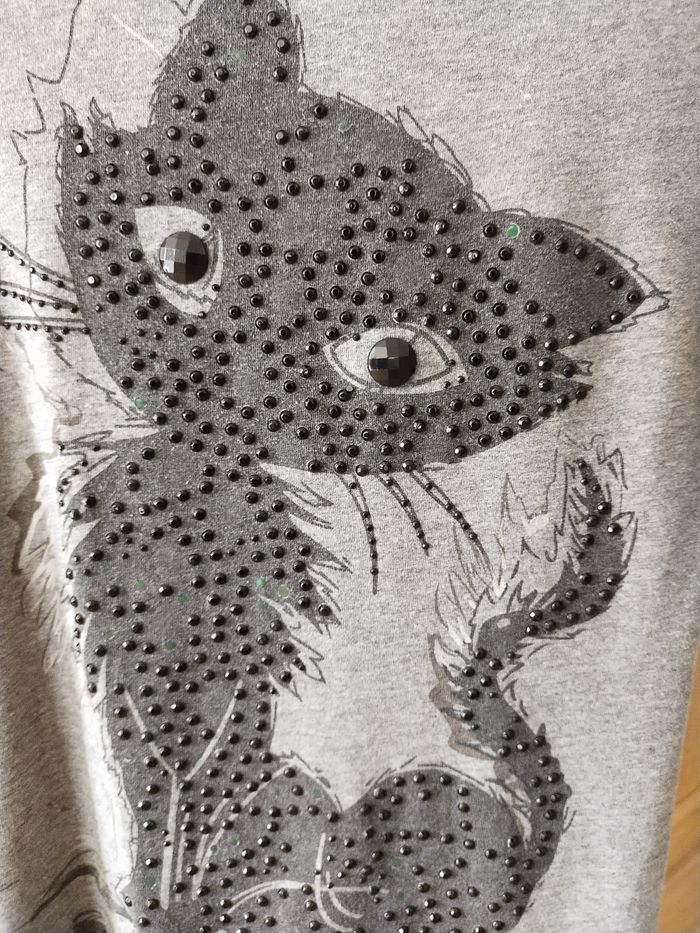 Tee shirt gris femme - photo numéro 3