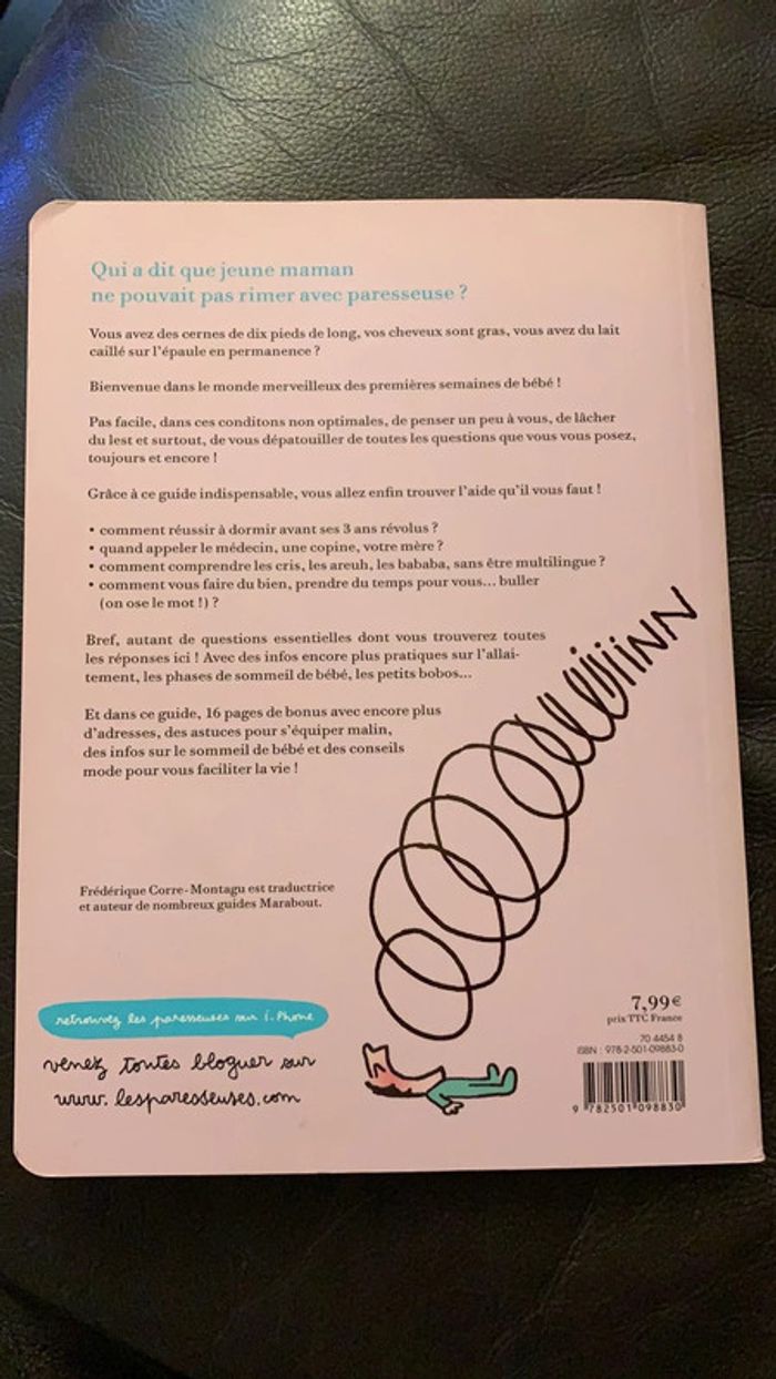 Livre le cahier jeune maman des paresseuses - photo numéro 2