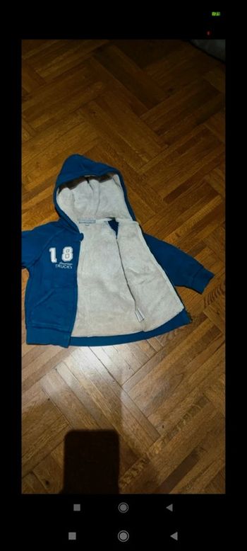Veste à capuche chaude 18 mois
