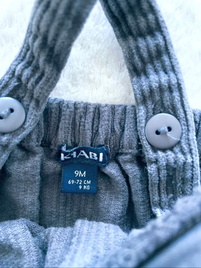 Robe salopette « Kiabi » 9 mois - photo numéro 2