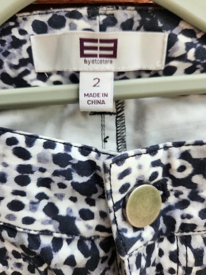 Pantalon imprimé léopard slim – By Etcetera - photo numéro 3