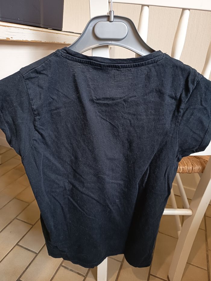 Tee shirt fille 12 ans noir Kaporal - photo numéro 2