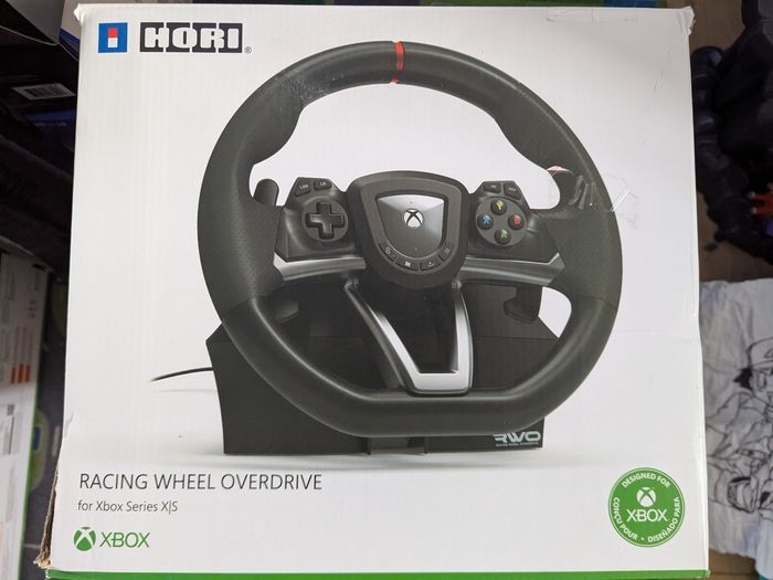 Volant hori overdrive Xbox et pc en carton