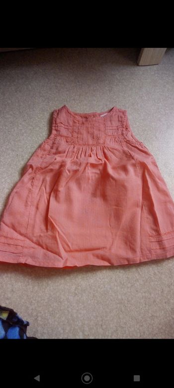 Robe d'été orange Cadet Rousselle