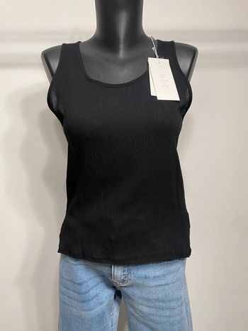 Débardeur noir femme M - Gold & Silver neuf étiqueté