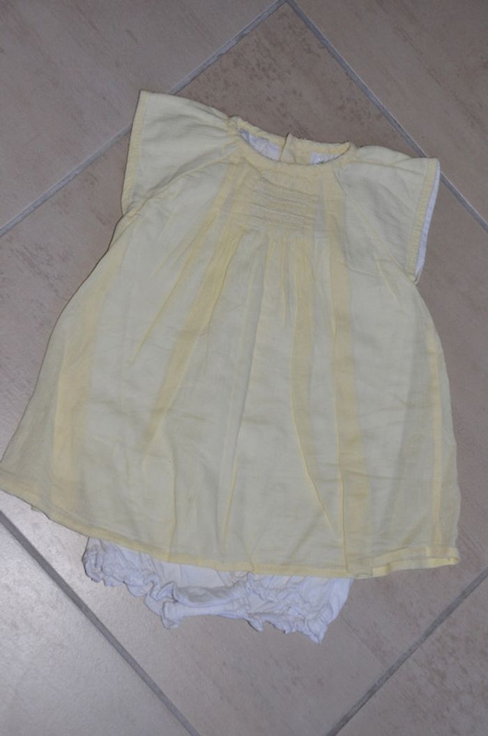 Robe avec culotte integrée 6 mois