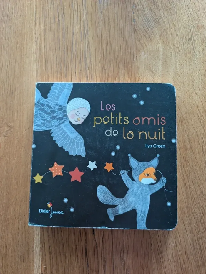 Livre cartonné Les petits amis de la nuit