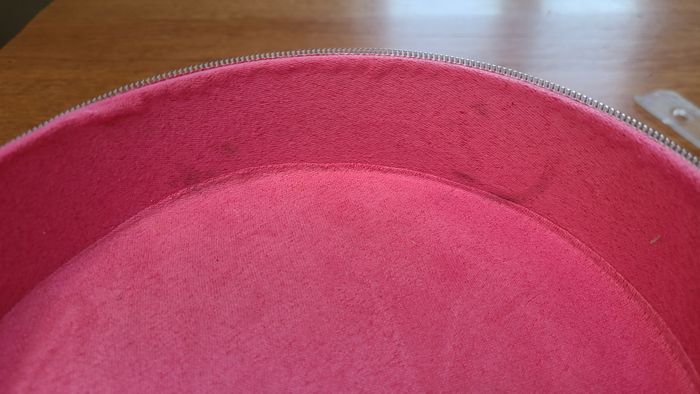 Vanity rond double rose fushia - photo numéro 4