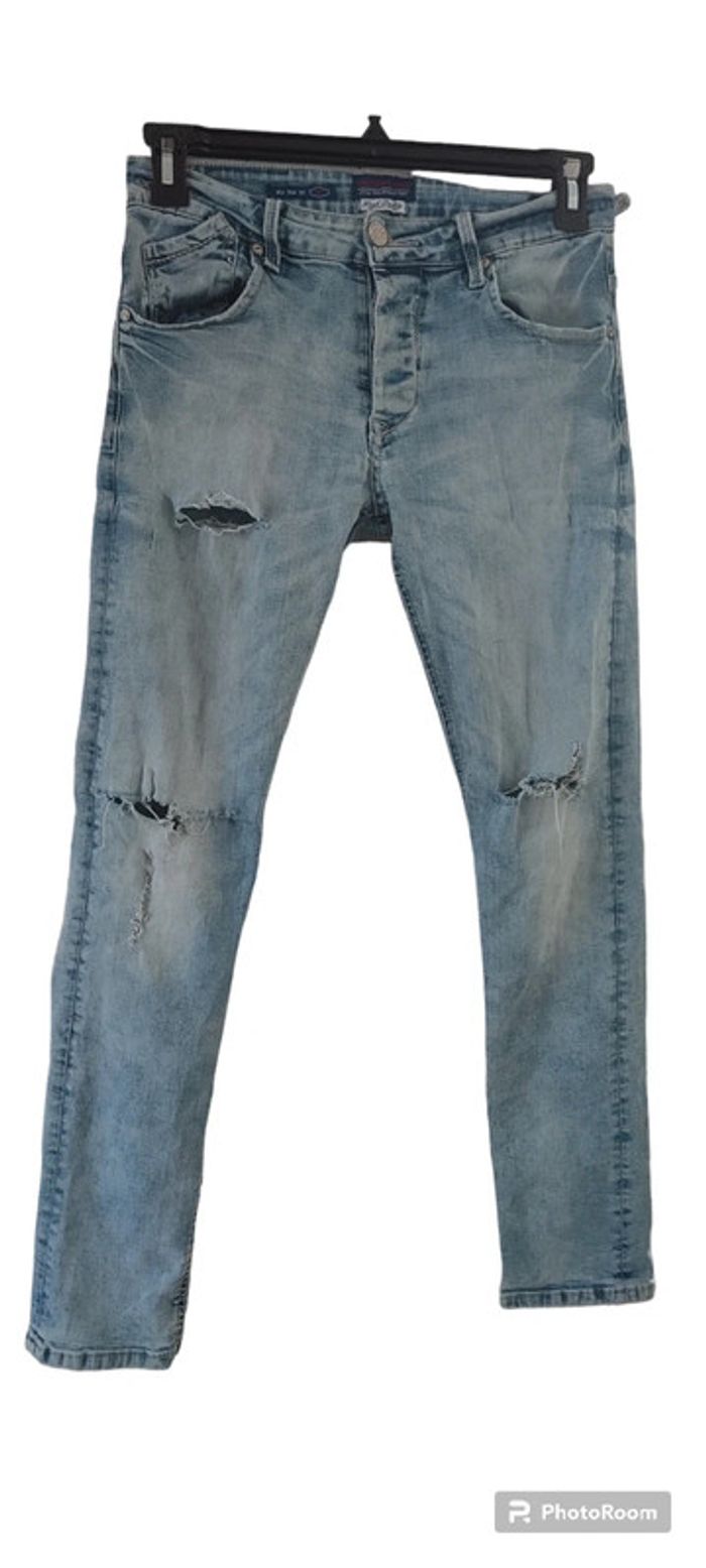 Jean bleu ciel - photo numéro 3