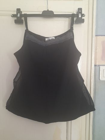 Débardeur noir, marque Promod, taille M