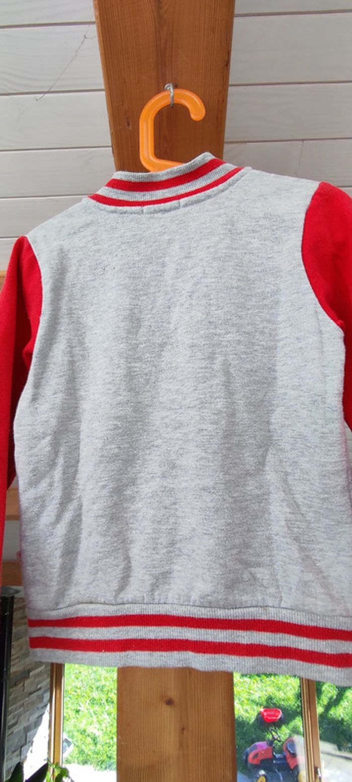 Veste DPAM taille 8 ans coeur - photo numéro 3