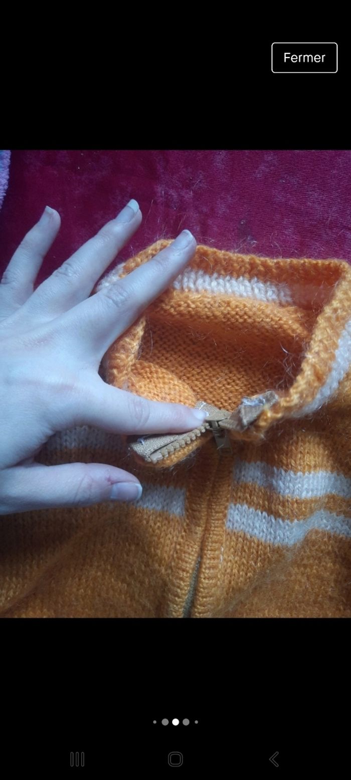 Lot vêtements 3ans pull pantalon chaussons collant - photo numéro 4