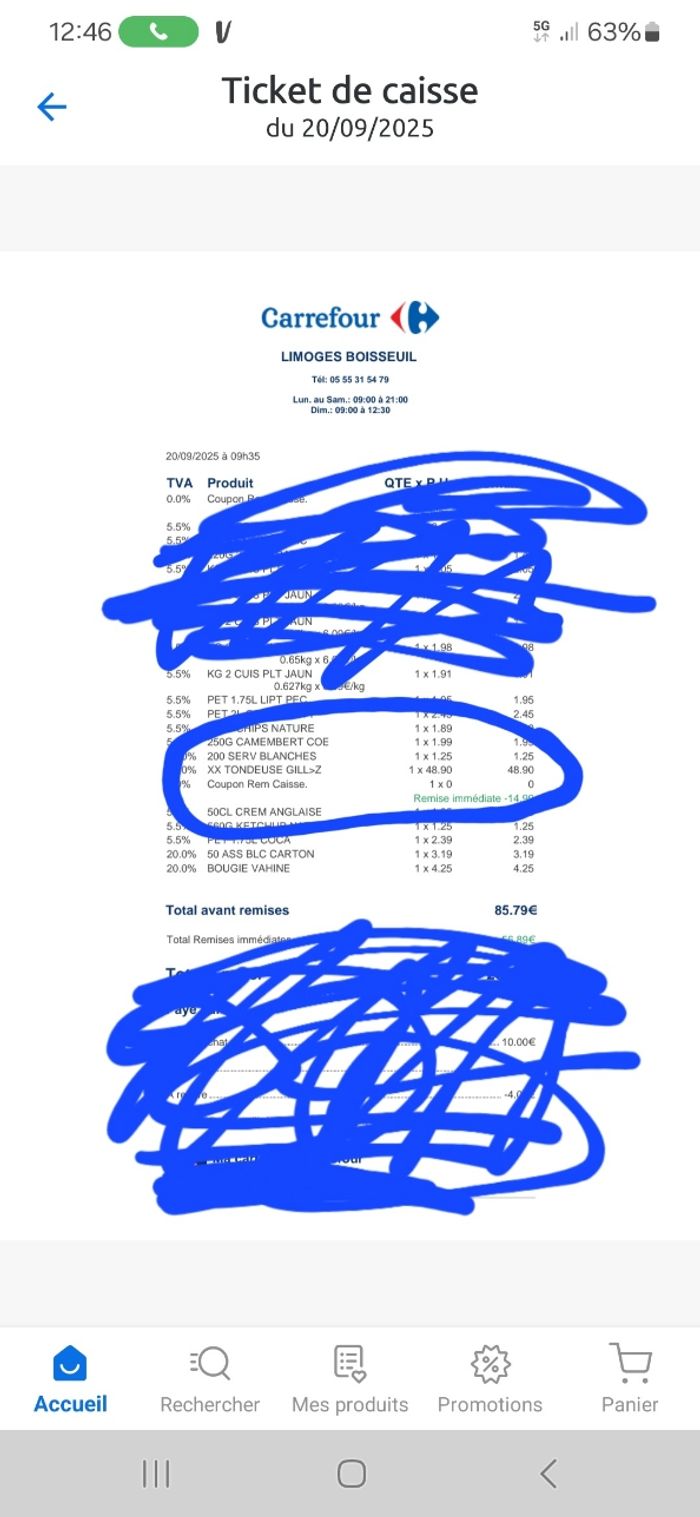 Tondeuse intimate homme  Gillette - photo numéro 4