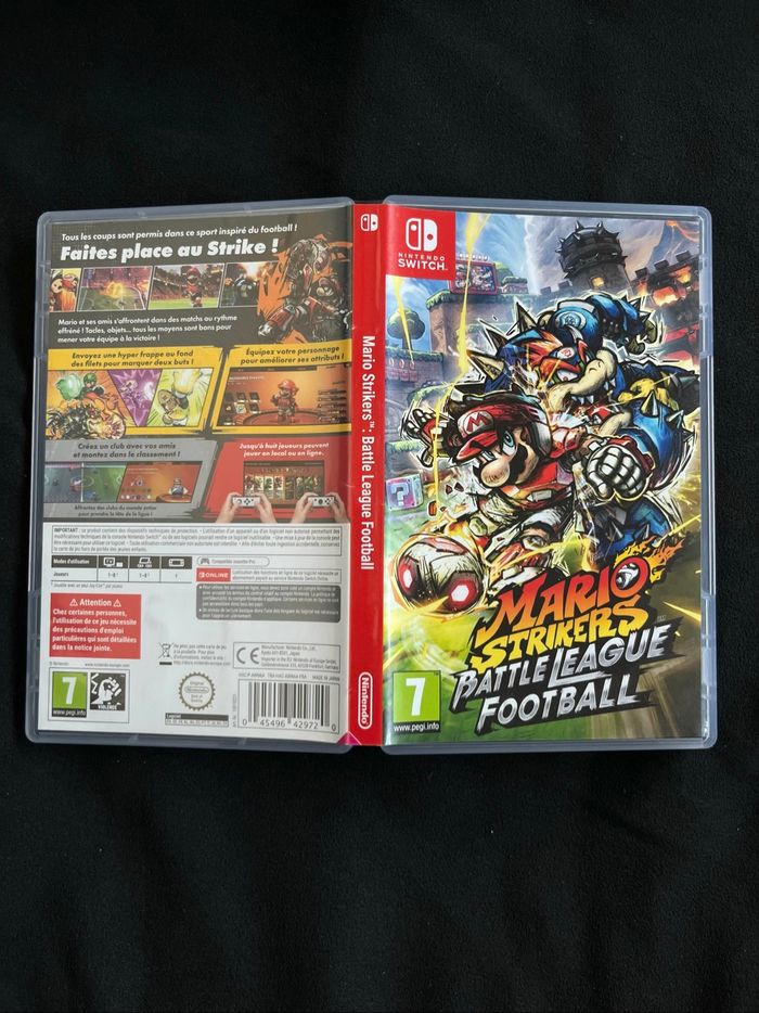 Jeu mario strickers battle league football switch