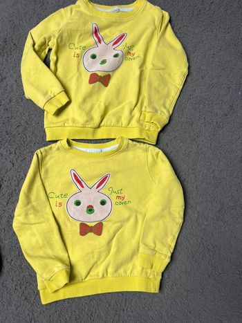 2 pulls jumeaux 6 ans , Pâques 🐣