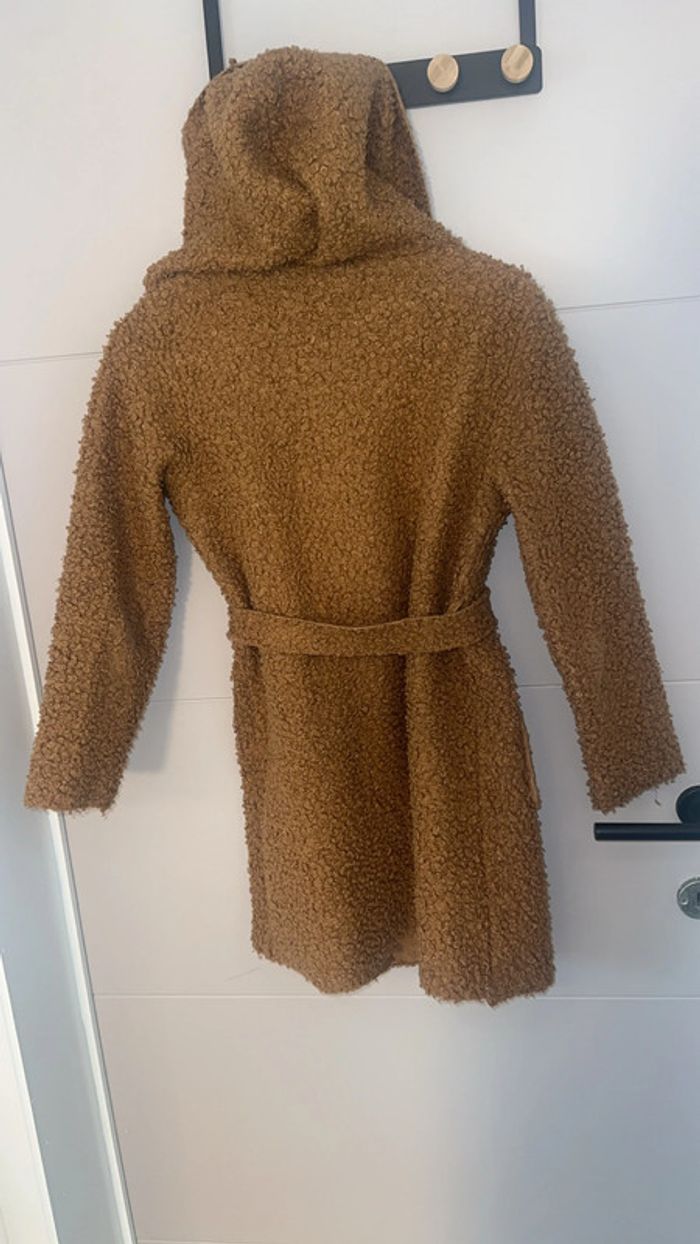 gilet rose clair avec ceinture hangar 86 taille unique - photo numéro 4