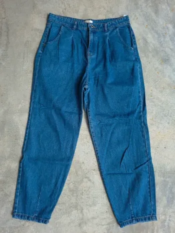 Jean bouffant bleu moyen DTT