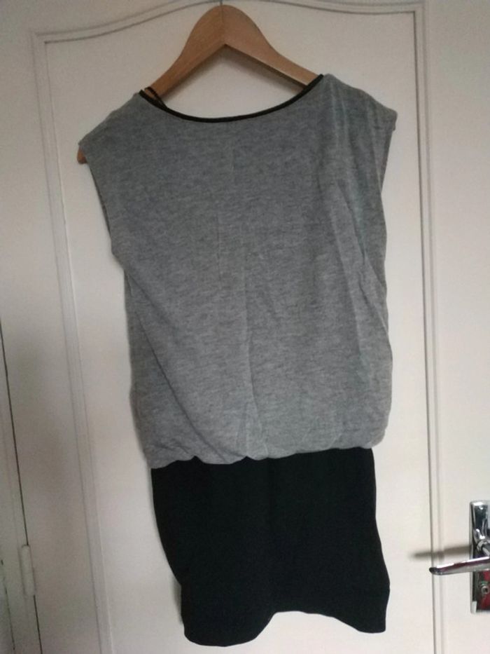 Robe Pimkie taille S grise et noire - photo numéro 2