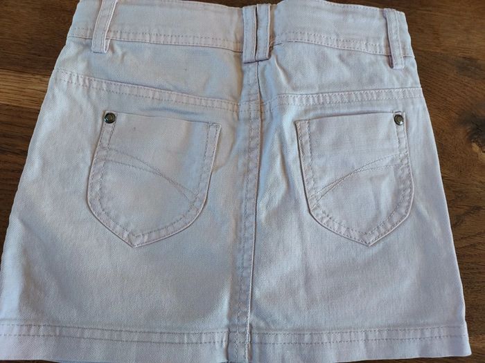 Jupe en jean rose pale - photo numéro 2