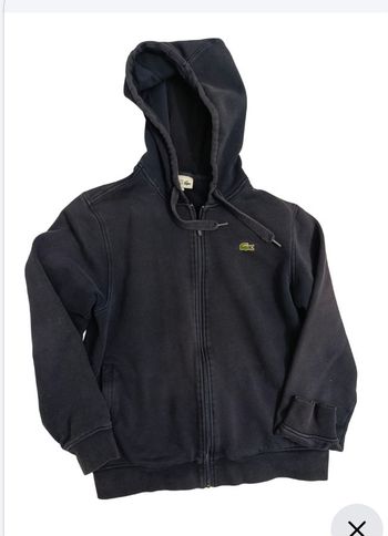 Sweat a capuche homme Lacoste zippé taille L