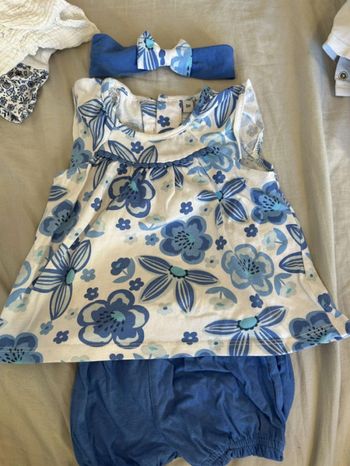 Ensemble bébé fille 6 mois