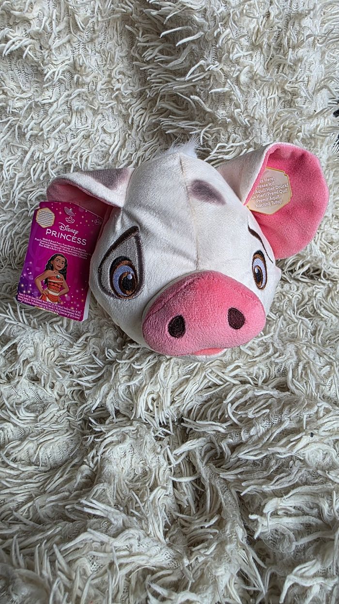 Peluche interactive disney princesse vaiana moana pua disneyland paris disney store - photo numéro 2