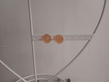 Boucles d'oreilles orange claire