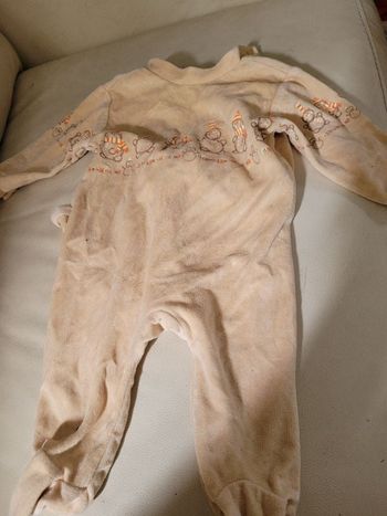 Pyjama velours 3 mois
