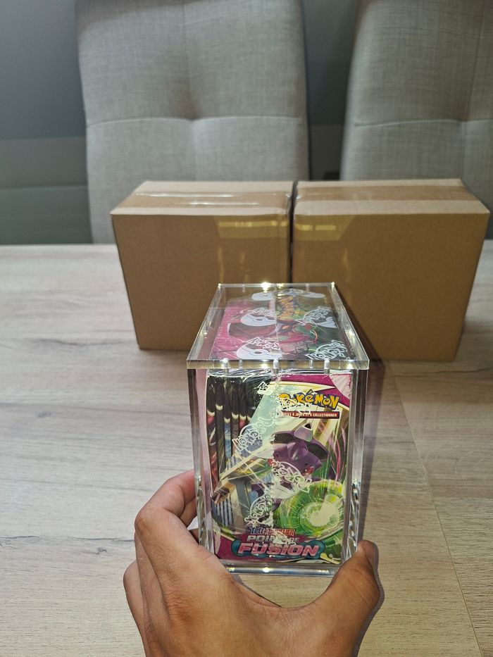 Lot de 2 acryliques display Pokémon aimantée épaisse de qualité premium - photo numéro 3