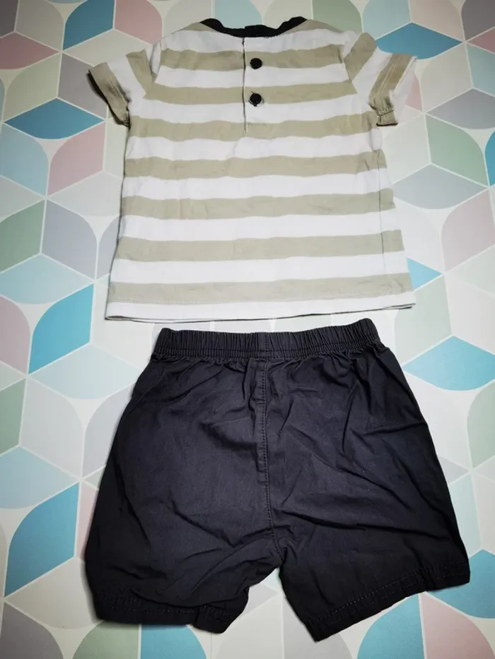 D4603 - ensemble garçon 12 mois - photo numéro 3