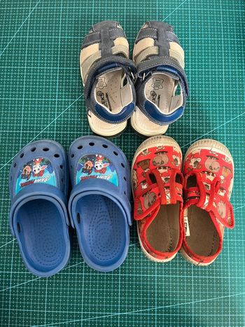 Lot chaussures été 25