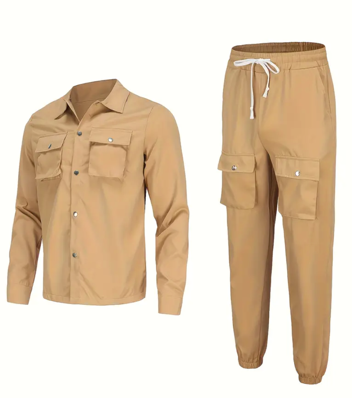 Neuf Ensemble costume décontracté pour hommes Taille M - photo numéro 4