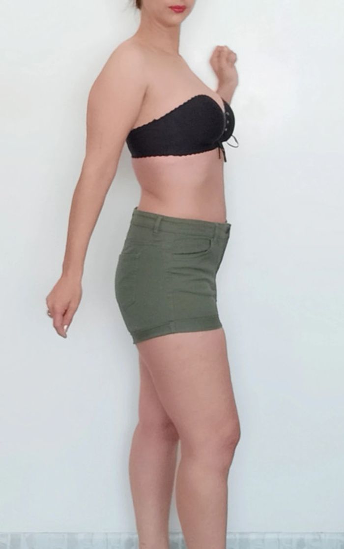 Short à revers kaki - photo numéro 5