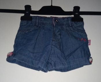Short Sergent major taille 3 mois fille