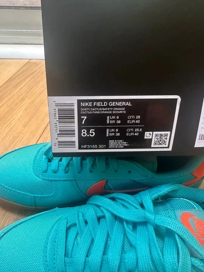 Nike Field General Bleu turquoise - photo numéro 6