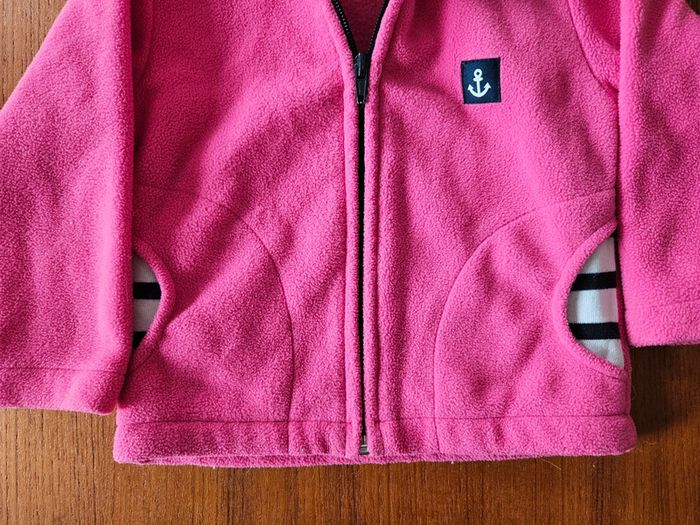 Veste polaire rose – Les Petits Coeurs à la Mer – 18 mois - photo numéro 3