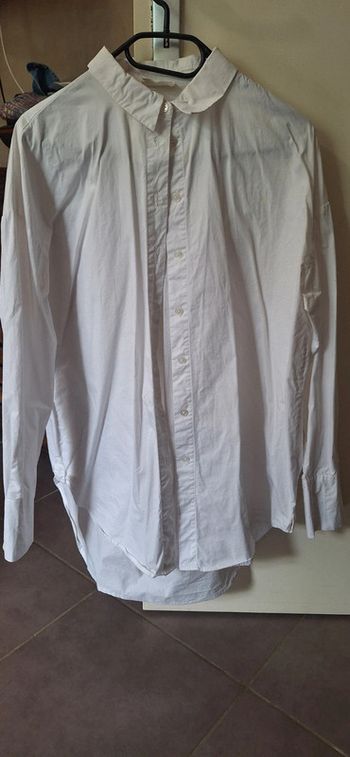 Chemise blanche oversize 38