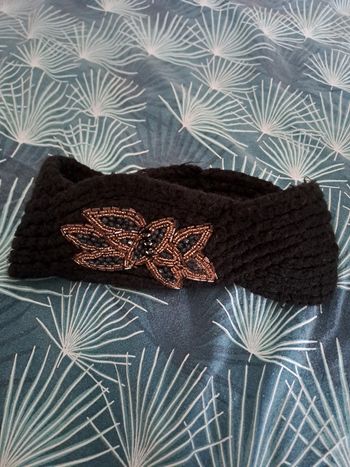 Bandeau cheveux hiver