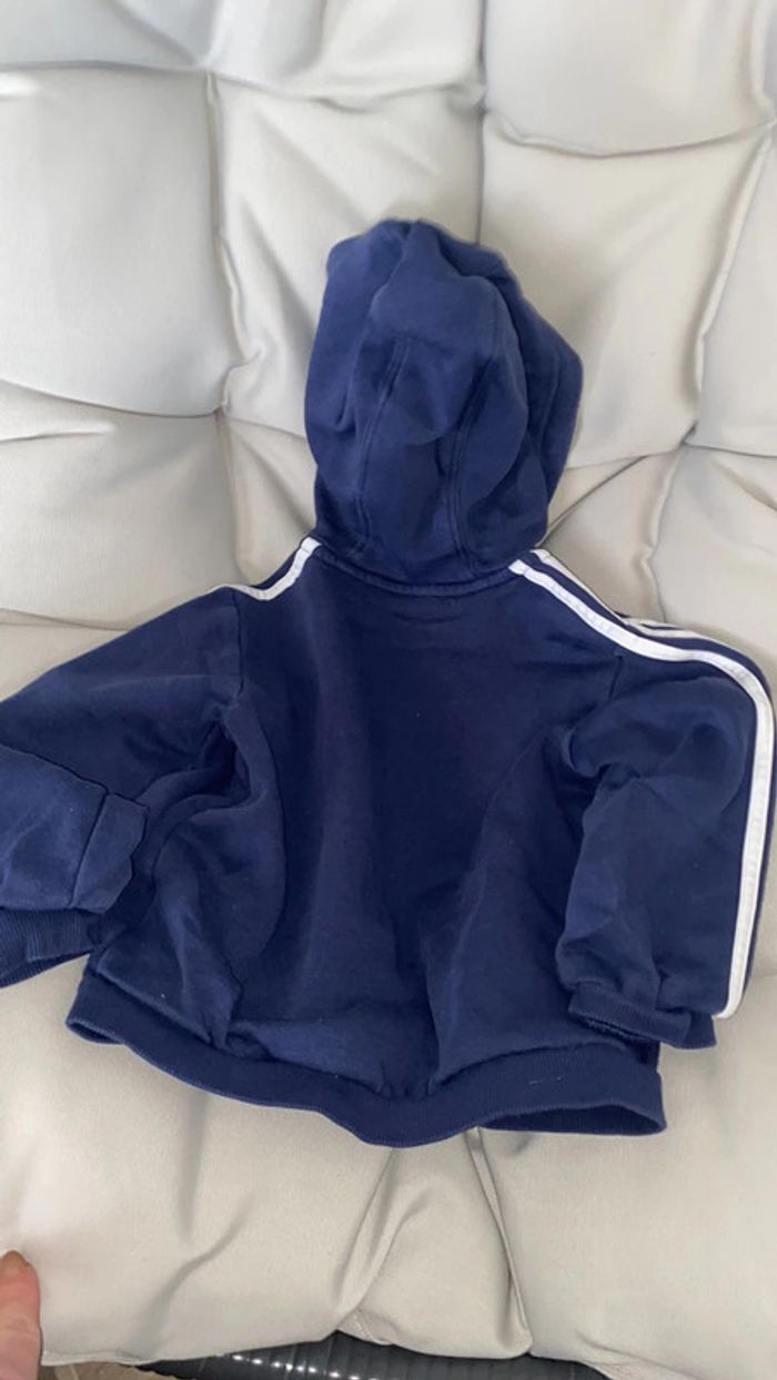 Gilet garçon Adidas 12-18 mois - photo numéro 3