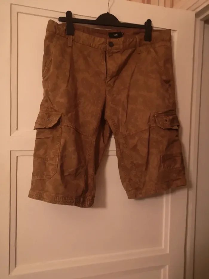 Pantacourt marron celio