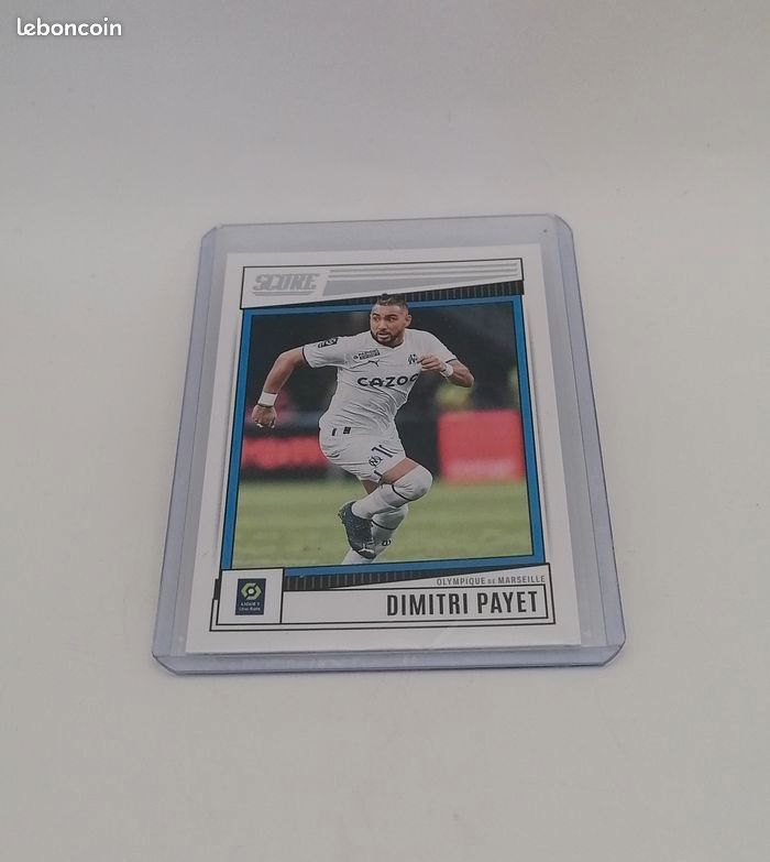 Carte Panini score Ligue 1 2022-23 Dimitri Payet n°94. - photo numéro 2