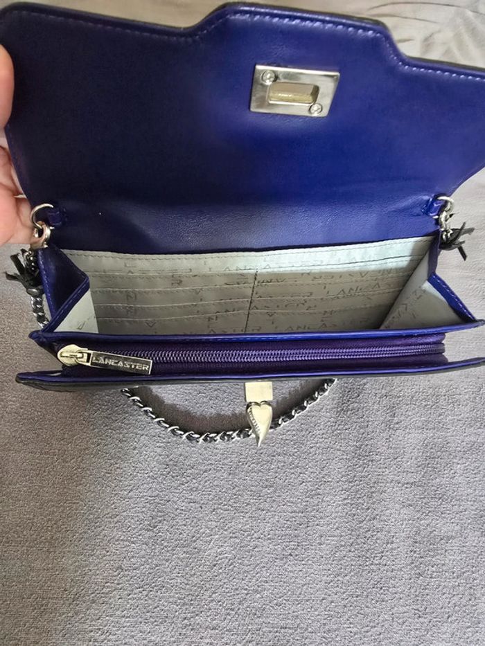 Sac à main ou compagnon cuir lisse 🍒Lancaster🍒 - photo numéro 11