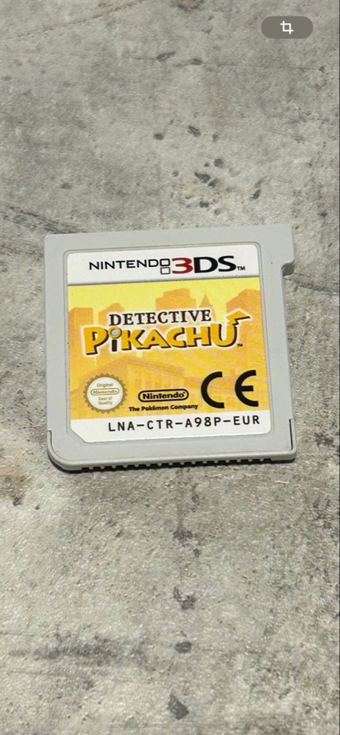 Détective pikachu nintendo 3DS