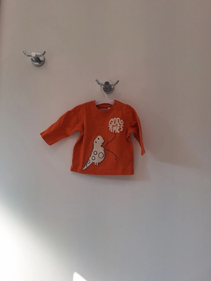 Haut maillot manches longues bébé garçon 3 mois