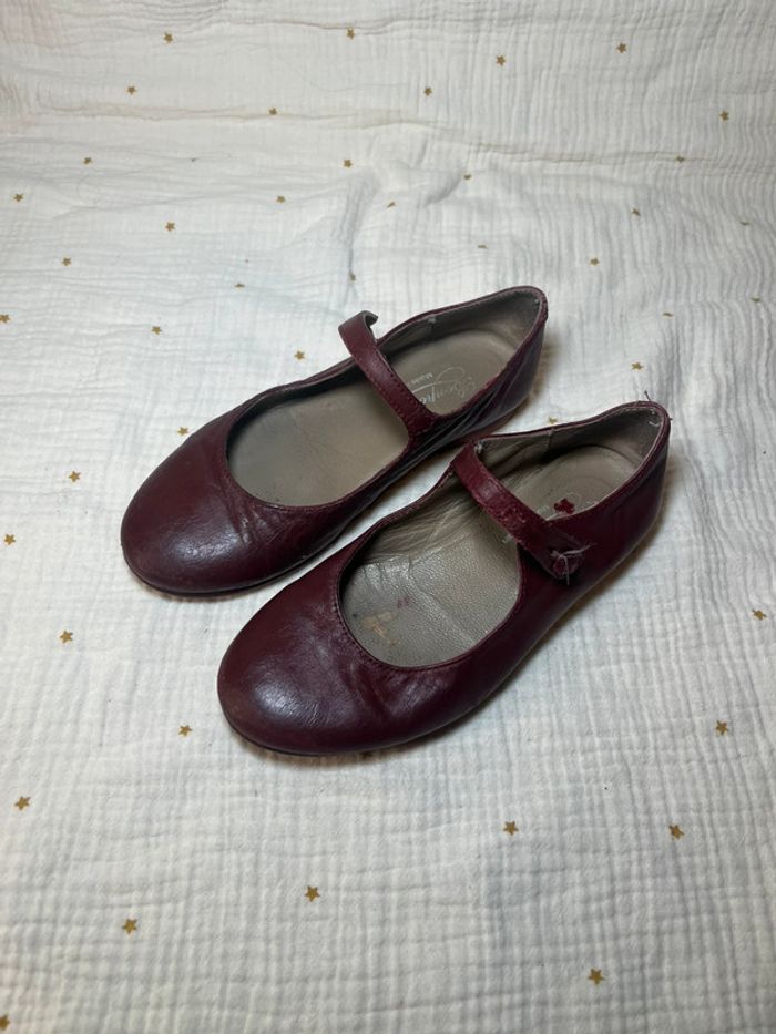Ballerines bordeaux - Bonpoint - 29