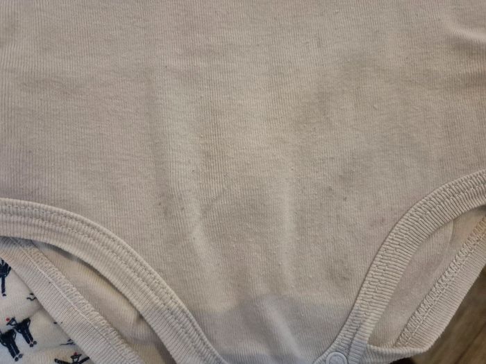 Lot de 3 bodies manches courtes Marcel petit bateau - photo numéro 5
