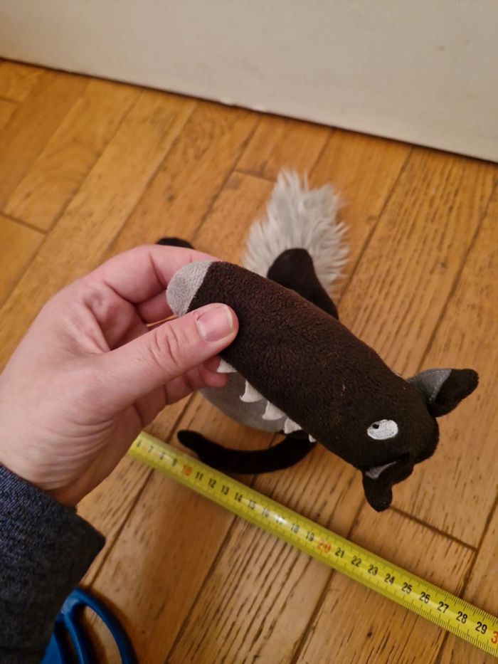 Peluche le loup Auzou - photo numéro 11