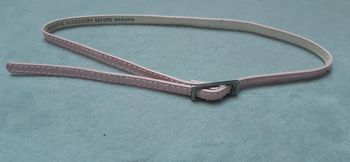 Ceinture rose clair en très bon état